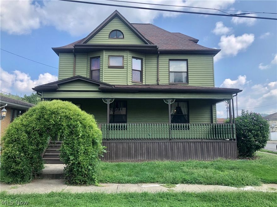 Conveniently located in the heart of Shadyside this beautiful Victorian Home is the one you have been waiting for. This home boasts four bedrooms and one and a half bathrooms. The home also includes laminate floors, beautiful wood trim throughout, detailed wood staircase, gas fireplace, large front porch and two additional porches. The garage is a detached oversized two car. Can’t forget to mention the large unfinished basement and third floor loft area. This house has so much charm. Call to set up your showing today!