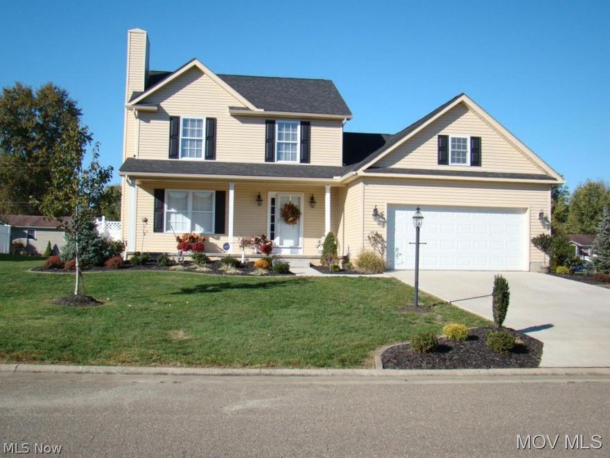 Totally Move In Ready!!Lovely 4 bedroom, 2.5 bath 2 story in Newer Subdivision located close to Corridor D, US 50/32. Features convenient one floor living offering first floor Master Bedroom, Bath and Laundry. Kitchen boasts Custom Cabinetry, Stainless Steel Appliance Package and nice pantry. Upgrades include professional landscaping, privacy fence, oversize patio, an abundance of shelving and storage, updated master bath w/large walk in shower and extra large linen closets and gorgeous fireplace surround. This home is move in ready.  Seller says let's negotiate, bring offers!!  Elem: Little Hocking Elementary Scho  Elem/Bus: Y  JrHigh: Warren Middle  JrHigh/Bus: Y  High: Warren High School  High/Bus: Y  Fire: VOL  Police: SHF  ;SQFT=Fin L1:1049, Fin L2:651, Fin Above:1700, Fin Total:1700, Unfin Bsmt:1000, Unfin Above:1000;GAR= 2 Car Att