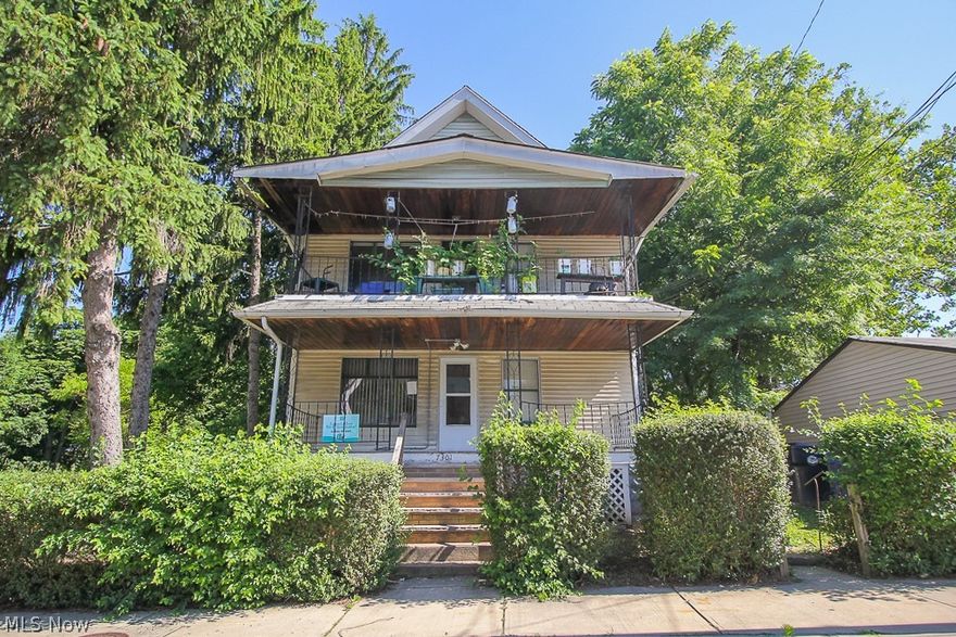 Tenant occupied multi-family home. Both units are occupied, each is 2 bedrooms 1 bath. Full basement, no garage, open front porch for up and down unit. Great opportunity to start building your rental portfolio!