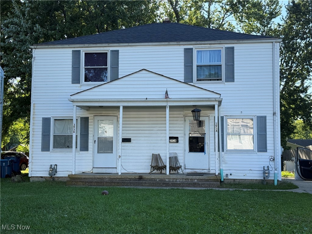 Welcome to 3934 Gary Avenue, a spacious duplex located in the Homewood subdivision of Lorain. This property offers an excellent opportunity for investors looking for steady rental income with strong long-term potential. Featuring two large units, each side offers approximately 1,344 square feet of comfortable living space with a practical layout. Every unit includes 2 bedrooms, 1 full bath, a sizable living room with hardwood floors, a functional kitchen, and access to a full private basement with laundry hookups and plenty of storage. Currently, both units are tenant-occupied on month-to-month leases, bringing in a combined monthly income of $1,500, making this a true turnkey investment. The home has been thoughtfully updated with a new roof in 2019, new furnaces in 2019, and energy-efficient systems that help reduce long-term maintenance costs. Tenants pay all utilities, including gas, electric, water, sewer, & trash, while the owner is only responsible for property taxes, which helps keep operating expenses low. Both units feature wood flooring in bedrooms and living areas, vinyl flooring in the bathrooms, and glass block windows in the basements for natural light and durability. Outside, the home has vinyl siding, a full covered front porch, a long paved driveway offering off-street parking, and additional street parking for convenience. The backyard is generously sized, partially fenced, landscaped, and includes a storage shed, providing outdoor space & functionality. With unfinished basements for each unit, there is ample room for storage or potential to enhance for future value. Located close to shopping, restaurants, schools, and major highways, the property is well-positioned to attract consistent rental demand. With reliable income, separate utilities, and key updates already in place, this duplex is a fantastic addition to any portfolio. Don’t miss your chance to own a solid, income-producing property in Lorain with room for growth and long-term returns!
