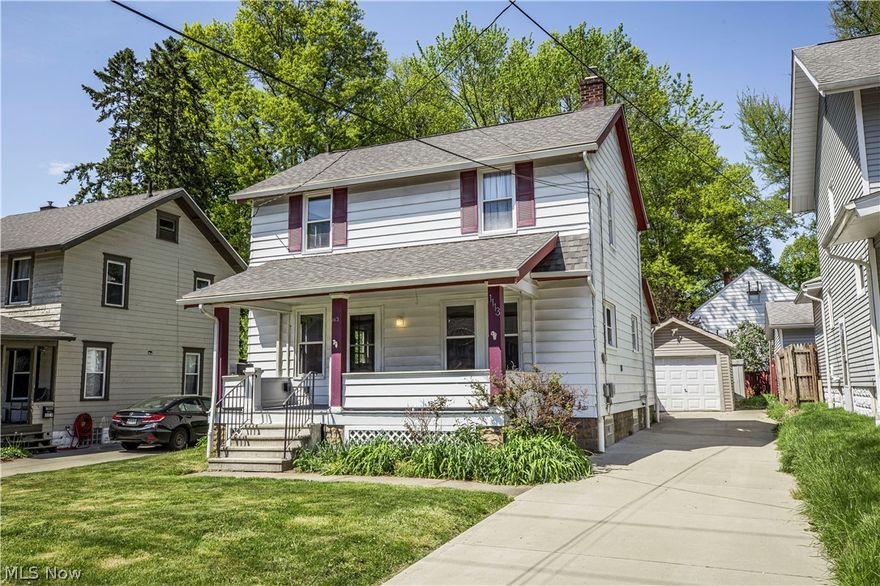 Just listed! 3-bedroom, 1.5-bathroom home located in the heart of Cuyahoga Falls. Recently updated in 2024, this residence boasts a host of impressive improvements. Step inside to find beautifully refinished hardwood floors throughout, complemented by a fully remodeled kitchen featuring new cabinets, luxury vinyl plank (LVP) flooring, and sleek stainless steel appliances. The full bathroom has been completely renovated as well. Additionally, enjoy the convenience of updated electric and plumbing, including a new sewer stack, ensuring peace of mind for years to come. The basement features a half bathroom along with a shower stall. Outside, the property offers inviting spaces, including a covered front porch and a fenced backyard complete with a patio and shed—perfect for outdoor gatherings and relaxation. Other key updates such as vinyl replacement windows, a newer roof, and driveway, along with a new garage door opener and new carpet on the porch and basement stairs enhance the appeal and value of this move-in-ready home. Conveniently located near Front Street amenities, parks, and schools, this home won't last long! Call your favorite Realtor to schedule your showing today!