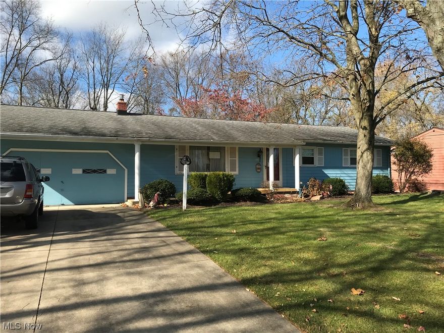 Welcome home to this 3-bedroom, 3 full bath ranch with over 1500 square foot located in the North Canton school district. This home has so much to offer especially the single floor living you desire. The main floor comes with a nice sized living room and a picture window, the open concept into the dining room gives you a spacious feel. The eat in kitchen has newer appliances and a nice amount of cabinets. Also on the 1st floor are 3 bedrooms with hardwood floors and nice sized closets along with 2 full bathrooms. One of the bathrooms is ready for first floor laundry in the closet with a stacked unit. The lower level also offers you a family room with sliders to a covered patio area and a wood burning fireplace the 3rd full bathroom iis also down there and has just been updated and lots of storage space for everything you're bringing with you on the unfinished side. The yard is very spacious and be ready to see the wildlife not far from where you are. The 2 car garage lets you in so you don't worry about the weather as you are unloading. The septic and well have already been inspected for your piece of mind. Updates include furnace/AC 2018, hot water tank 2021, roof 2016, stove and fridge 2021, windows   Contact your favorite realtor for a showing and get ready to make this home yours.