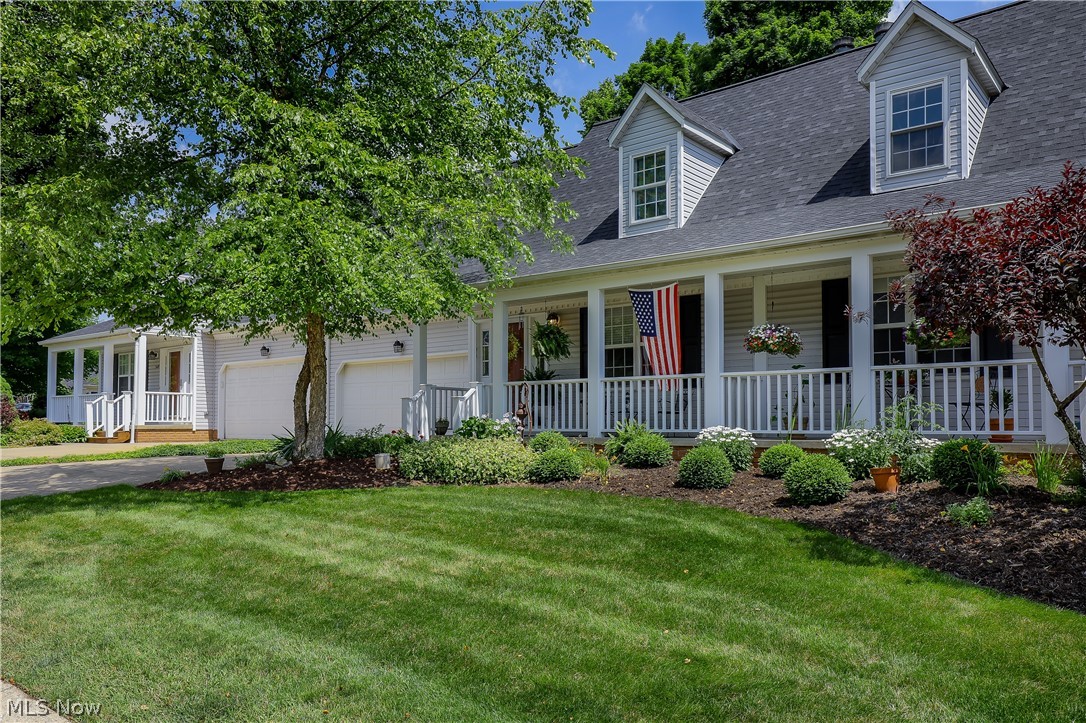 This well maintained condo is conveniently located on the Stow/ Hudson border and features a full walk out basement! Situated on a treed lot, this home is spacious with flexible living space & great storage. Enhanced by a stone fireplace, the living room with vaulted ceiling sets the tone for this condo as one enters off the appealing front porch. The open floor plan continues through a double doorway into the eat-in kitchen which features hardwood floors, Cherry cabinetry & Corian counters. Off the kitchen, the cozy family room with hardwood floors opens to the oversized deck running the width of the home--perfect for everyday living or entertaining and perhaps the container gardener! A bedroom, full bath and large laundry room with storage and garage access complete the first level. The upper level features two bedrooms, a full bath and open loft. The loft could be a great study/reading area! Closet storage is plentiful and an additional walk in storage area has been added off t