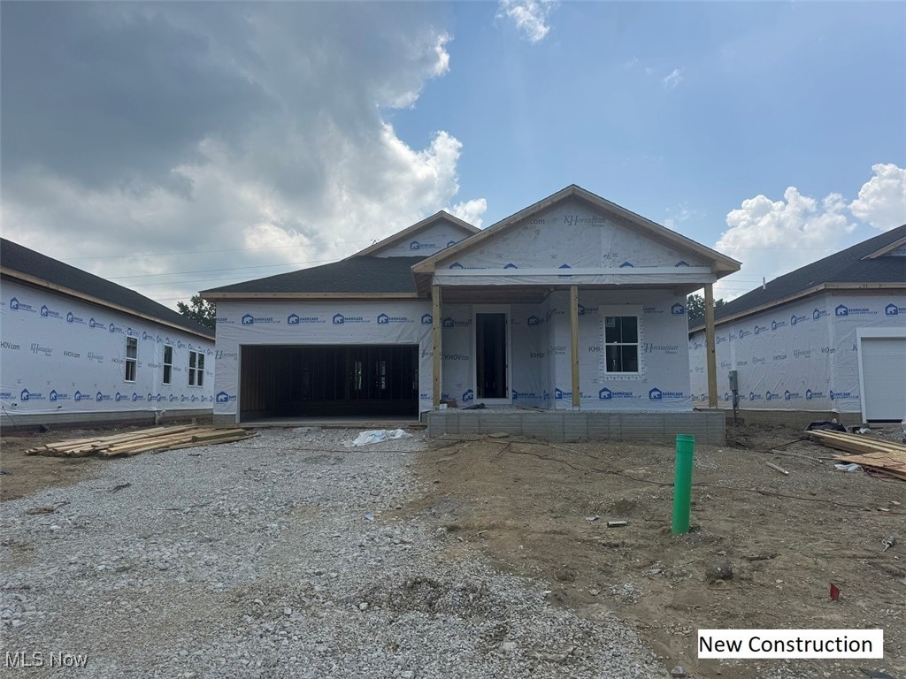 This is one of the last few new homes available in one of the most highly desirable areas of Berea! Scheduled for completion in September, this beautifully designed ranch floorplan—called The Daffodil—features 3 spacious bedrooms and 2 full bathrooms. The home offers an open-concept layout with a large kitchen island that flows seamlessly into the main living area, perfect for entertaining or everyday living.Quartz countertops throughout. A full unfinished basement provides plenty of storage space and includes rough-in plumbing, giving you the option to add an additional bathroom and bedroom in the future. Don’t miss this opportunity to own a brand-new home in a prime location. Current incentives are available—call today to learn more. For additional details, be sure to visit our website. This home won’t last long!