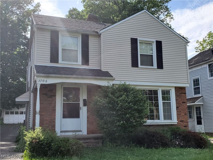 Well maintained three bedroom home with two full baths on upper floor and one half-bath on main floor.  Conveniently located south of Chagrin Blvd.  Enjoy the extra space of the sunroom with lots of light.  Buyer to assume the City of Shaker Heights Point of Sale.  Sold "as-is"- seller will not make any repairs.