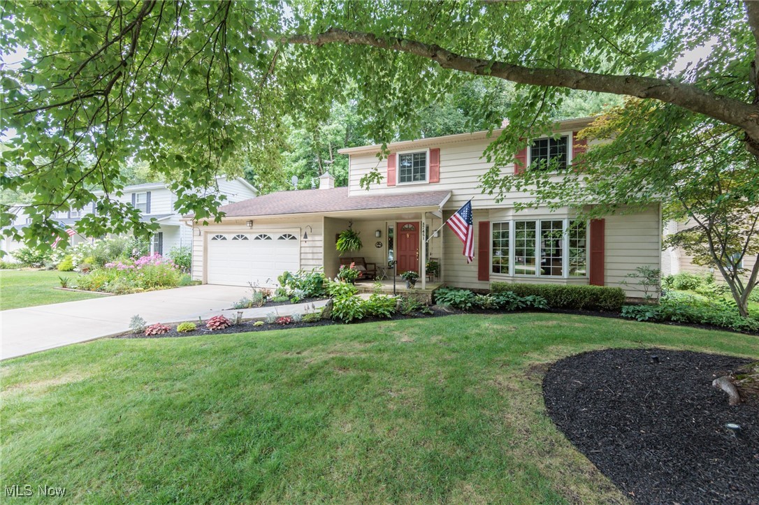 Charming Colonial in Prime Solon Location Welcome to this beautifully maintained colonial nestled in one of Solon's desirable neighborhoods, just minutes from the heart of town. This lovely home offers 3 spacious bedrooms and 2.5 baths, blending comfort and style with a thoughtful layout. Step inside to find a bright living room, a cozy family room with a fireplace, and an inviting eat-in kitchen featuring granite countertops. The bedrooms are generously sized, offering plenty of space for rest and relaxation. Enjoy outdoor living at its finest on the beautiful patio, which overlooks a lush backyard oasis complete with a tranquil water feature, mature trees, and a vibrant garden. This home has been wonderfully cared for and is ready for its next chapter don't miss your chance to make it yours