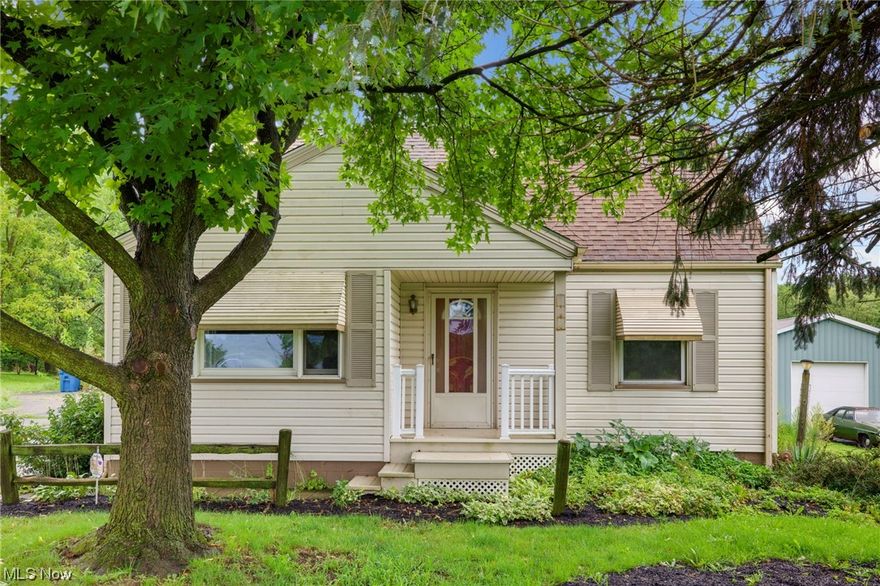 Come check out this beautifully updated bugalow home. The kitchen features gorgeous new quartz counters, new appliances & ceramic tile flooring. Two good sized bedrooms on the first floor. There is a huge bedroom across the entire second level. Beautiful new carpet throughout the entire house. Brand new septic system installed in 2023. There's also a nice sized yard that is perfect for your furry friends and a large detached garage. Awesome deck for grilling and entertaining. No work to do here just move right in. Agent interest.