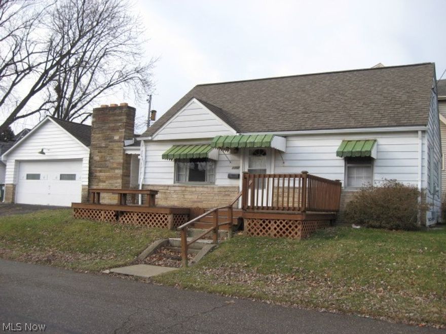 Check out this cozy 3 bedroom home with attached 2 car garage located on a corner lot. This 1300 sq ft bungalow is located on a nice quiet street and great location for shopping or expressway access. Fully applianced kitchen and large dinning area or could be used as a family room with woodburning fireplace off of kitchen. Nice size 3 bedrooms on second floor. Large basement with newer furnace and air in approx. 2020. Well maintained home.