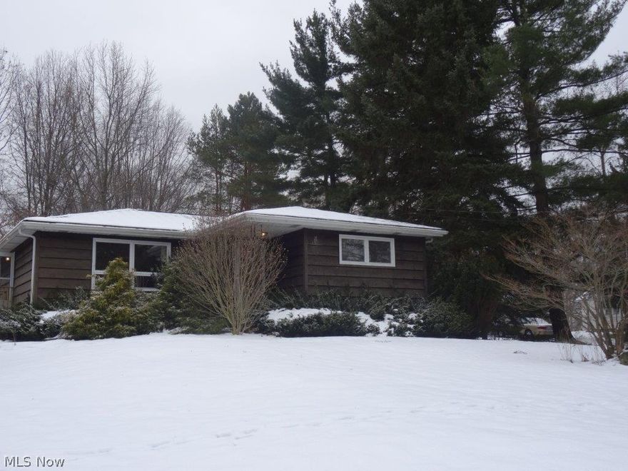 Great potential in this cute ranch style home.  Features full basement, 2 car garage.