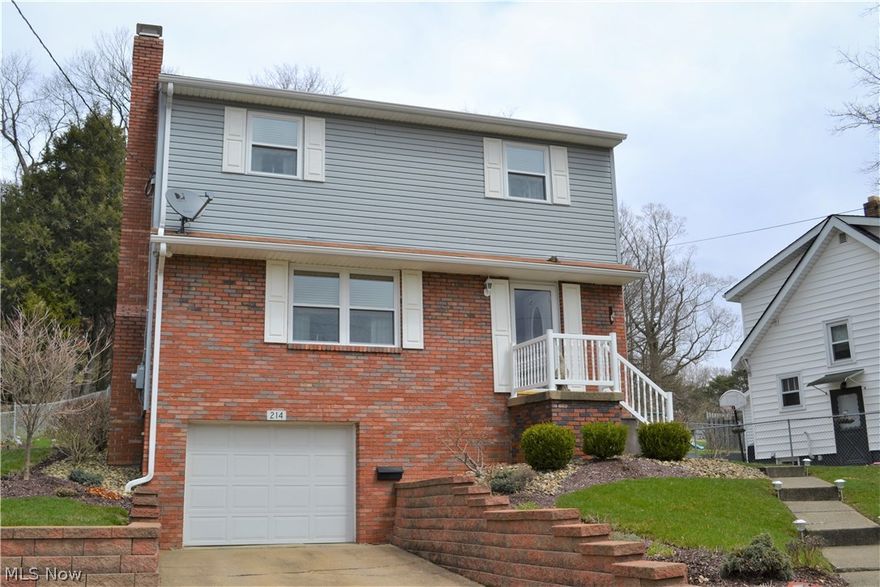 UPDATED & ALL READY FOR NEW OWNERS.  THIS HOME HAS A NEW KITCHEN WITH NEW STAINLESS STEEL APPLIANCES AND BEAUTIFUL CERAMIC FLOORING.
DINING ROOM FRENCH DOORS LEAD OUT TO DECK AND LANDSCAPING WHICH INCLUDES KOI POND. LARGE LIVING ROOM WITH A WOOD BURNING FIREPLACE. MASTER BEDROOM HAS DOUBLE CLOSETS. UPDATED BATH AND A HALF. UPDATED WINDOWS AND NEW BLINDS THROUGHOUT. NEWER HEAT PUMP. PAVED DRIVEWAY HAS AN EXTRA PARKING PAD FOR OFF STREET PARKING.