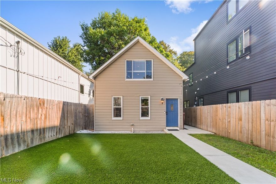 Tucked back on Tremont Ave, this enchanting 2-bedroom, 1.5-bathroom oasis provides a harmonious blend of seclusion and urban convenience. The property's exterior has been meticulously upgraded with newly paved walkways, a freshly coated driveway, and expertly landscaped gardens featuring a hassle-free turfed lawn. Outdoor entertaining is a breeze with a custom quartz countertop bar, gas firepit, and the addition of a brand-new storage shed. The home exudes modern charm, showcasing new (LVT) flooring and a soothing palette of neutral paint colors. The open-concept layout connects seamlessly, anchored by a quartz-topped breakfast bar, making it perfect for daily living and entertaining. The sizable kitchen, illuminated by skylights, is a culinary haven, offering ample space for cooking enthusiasts. Practicality meets luxury with first-floor laundry and a convenient half bathroom. Upstairs, the primary bedroom is a true retreat, set apart for privacy. It boasts built-in soft-close drawers