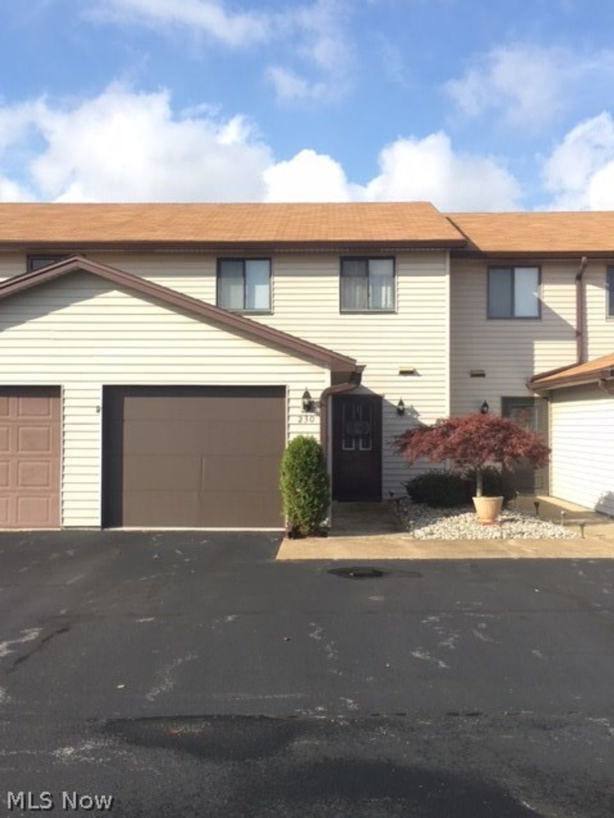 *TOWNHOUSE CONDO *3 BEDROOMS *1.5 BATHS *OVER 1400 SQ FT 
*1.5 CAR PRIVATE GARAGE *LOW MONTHLY CONDO FEE