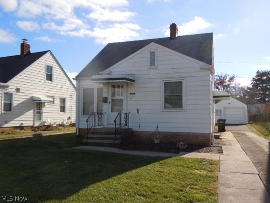 Cute Bungalow Near Shopping, Highways and Transportation. Newer Vinyl Replacement Windows. Eat-In Kitchen With New Laminate Flooring. This Home Is Freshly Painted Throughout In Today's Neutral Colors. Large Living Room and Hardwood Floors Throughout. Bath Features New Laminate Floor, Newer Vanity and Medicine Cabinet. Spacious Second Master Bedroom With Lots Of Storage. The Rec Room Features A Decorative Fireplace, Knotty Pine and Bar.