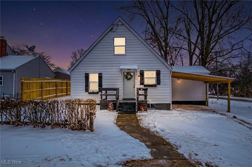 Welcome home to this fully updated and beautifully remodeled 3-bedroom, 2-bath Cape Cod nestled on a quiet street. Situated on a desirable and spacious corner lot, this home offers both privacy and curb appeal while being just minutes from restaurants, shopping, and the Portage Lakes.

Step inside to find a bright and inviting layout featuring a spacious eat-in kitchen, perfect for casual meals, and a formal dining room ideal for entertaining. The main-level bedrooms and bathroom provide convenient first-floor living while offering flexibility for family, guests, or a home office. The primary suite spans the entire second floor, offering a private and spacious retreat.

The finished basement adds valuable living space, perfect for a recreation room, home gym, or media area, while also providing ample storage. Thoughtful updates throughout, all completed in 2025, ensure peace of mind, and a home warranty paid by the seller adds extra confidence for the new owner.

With modern updates, a functional layout, and a prime location close to everyday amenities and outdoor recreation, this move-in-ready Cape Cod is one you won't want to miss.