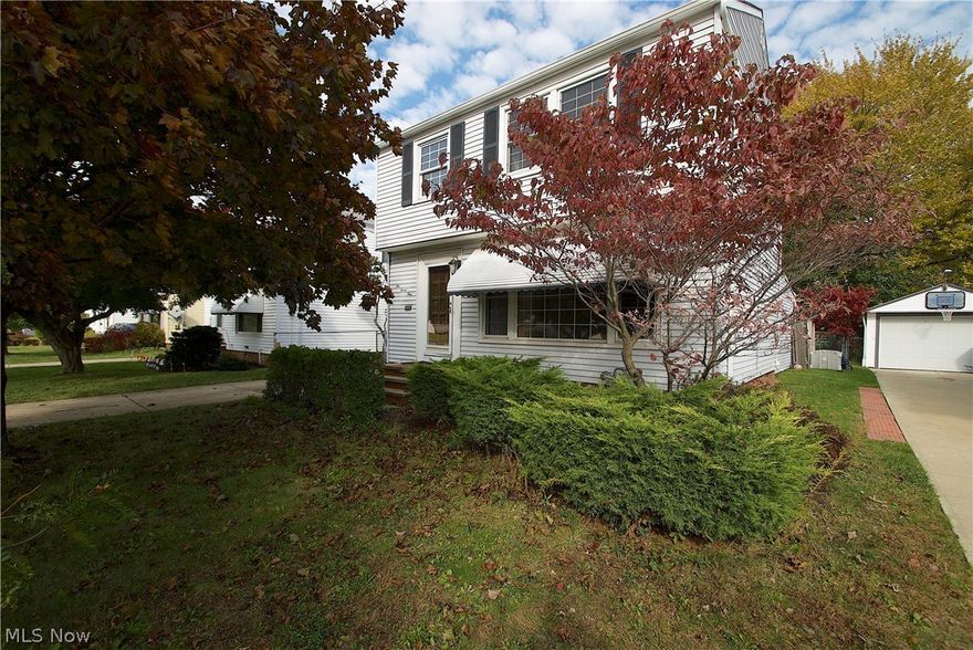 Great location close to everything.  Pet friendly with deposit.  3 bed, 2 full baths, finished basement, hardwood floors throughout.  With kitchen appliances, fenced in yard with a double combined garage.