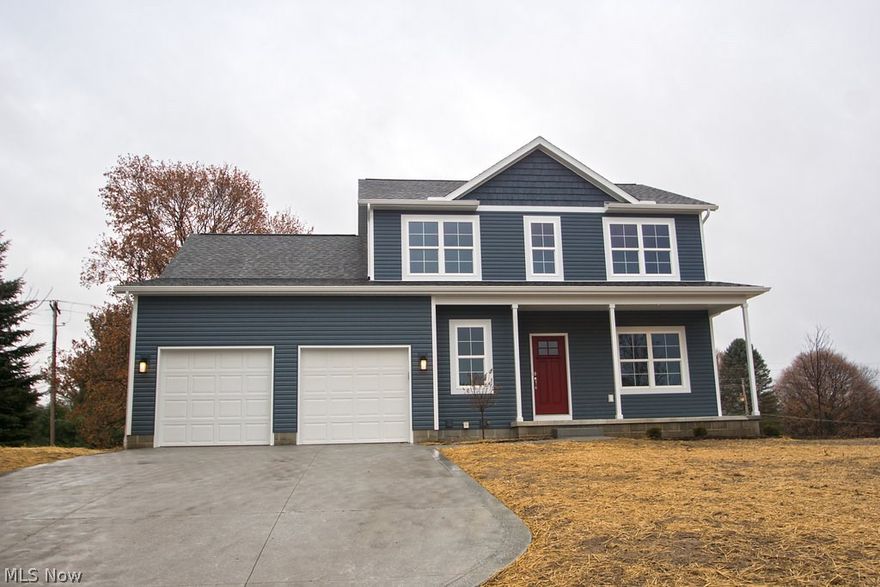 Spectacular new construction by Cape Cod Builders. This colonial has a finished walk-out basement it is nearly 3000 square feet in North Canton schools. Not a detail was overlooked. The kitchen is remarkable and is fully applianced. There are granite countertops and a large corner pantry. The dinette looks directly into the great room with a gas stone fireplace. Off the dinette is a door to a large deck. There is a first floor laundry and formal dining room or office. The master suite is on the second floor and is truly spectacular. The closet is a dream to anyone who likes to shop and stay very organized! Bedrooms are all nice sized and there are 3 full and one half baths in this home. The house is located on a cul-de-sac which is perfect for little to no traffic and welcoming to riding bikes or playing ball. Cape Cod builders has numerous floor plans and would build on your lot. Please stop and visit to see the quality and design detail that they put into their homes.