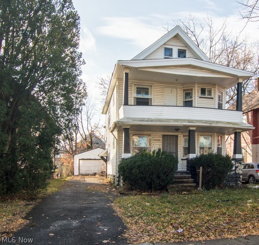 Investors, look no further. Two-story duplex with two bedrooms and one bathroom each. This property needs some TLC but the work has already started.  Updates include new windows, fresh paint throughout, new tubs for the bathrooms, and updated plumbing.