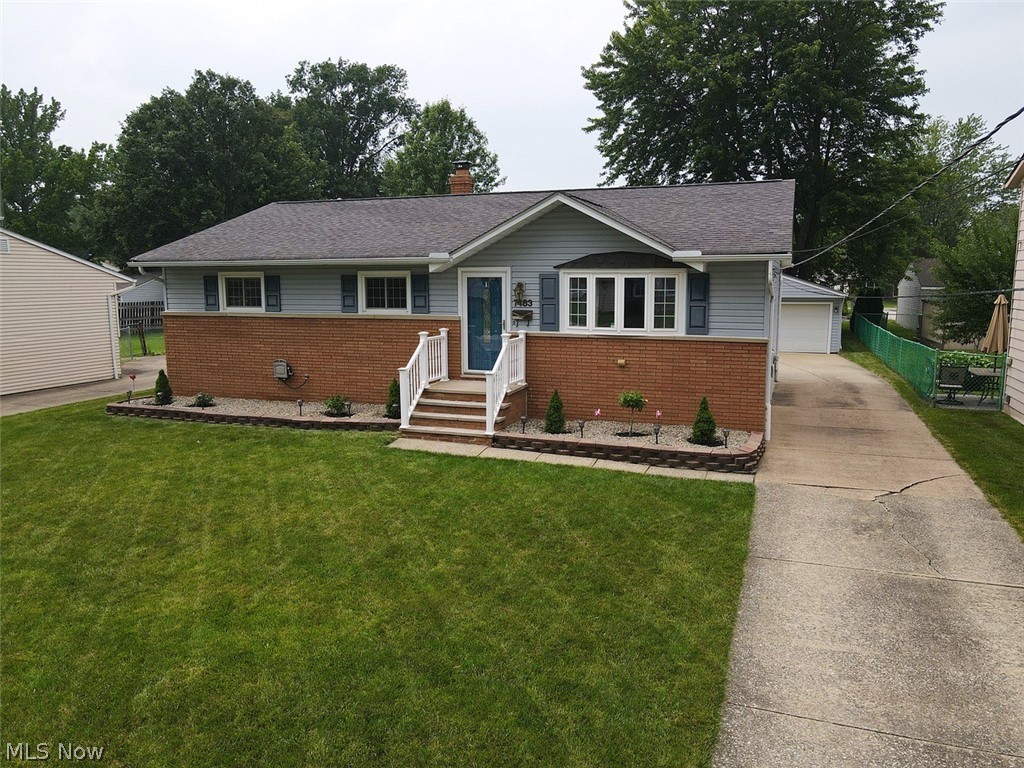Welcome to this meticulously maintained updated home that is one of the few homes that have a FULL basement. Walking into the home you’ll find an open floor plan with hardwood throughout most of the home. On the main floor you’ll find three generous sized bedrooms, and two updated bathrooms that are sure to impress. In the kitchen you’ll find a skylight that accents the already sun filled home. The basement features luxury vinyl plank floors and a completely open floor plan and glass block windows for security. There’s a separated storage room and utility room. Outside you’ll have a two car garage that has been insulated and has a heating source. Some updates include spray foam insulation in the exterior walls (2011), new roof (2004), waterproofing with lifetime transferable warranty (2002), electrical panel (2001), Windows and siding (2006), skylight and garden window installed (2006). Schedule your private showing today!