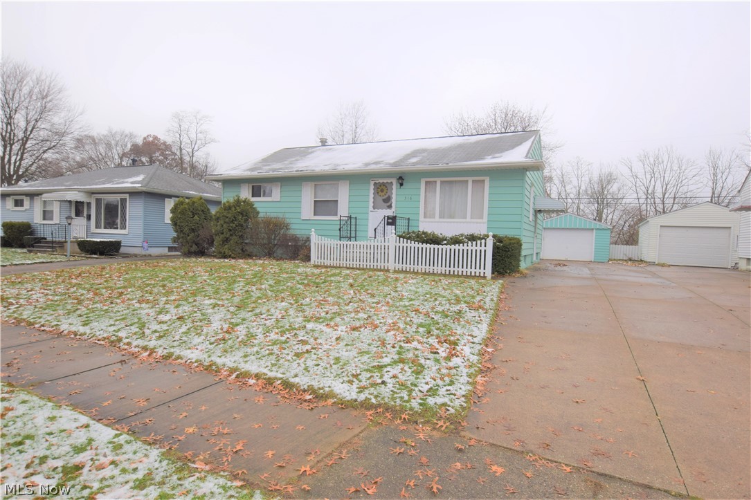 Three bedroom, one bathroom ranch in Cuyahoga Falls! All bedrooms have beautiful hardwood floors. Sliding glass doors in the kitchen area lead to a wooden covered porch at the back of the house. The basement has a workshop area and shelving, which offers a convenient storage space. This home has convenient access to Route 8 and is close to the Cuyahoga River Reservoir / Gorge Metro Park. Schedule your private showing today!