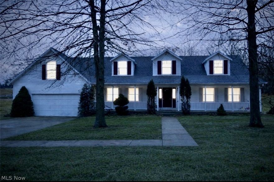 Schedule soon for this one! You will love the convenience of the first floor primary suite plus 2 additional bedrooms up and a total of 3.5 bathrooms in this house. The large open kitchen has lots of cabinets and counter space plus an eat at counter.  Room for your kitchen table leading to the spacious family room with a cozy gas fireplace.  There is a convenient  laundry room off of the kitchen. Upstairs has a nice size landing, 2 bedrooms with walk-in closets.  A spacious bonus room with kitchenette, full bath and a private stairway attached outside the home.  Attached two car garage with steps to the basement.  The basement has two nice size finished rooms with new carpet and paint, perfect for a workout room/play room and an office. You will love all the open unfinished area for storage or to finish someday.  Convenient walk up to the garage! Outside the home is a level .90 acre treed lot with a huge driveway including a turnaround.  Nice patio with outside kitchen, shed and swing set. Home is located just across Maple Ave from the St. C. Bike and Walking Trail.  You could walk into town!   Get this one on the calendar to view!!