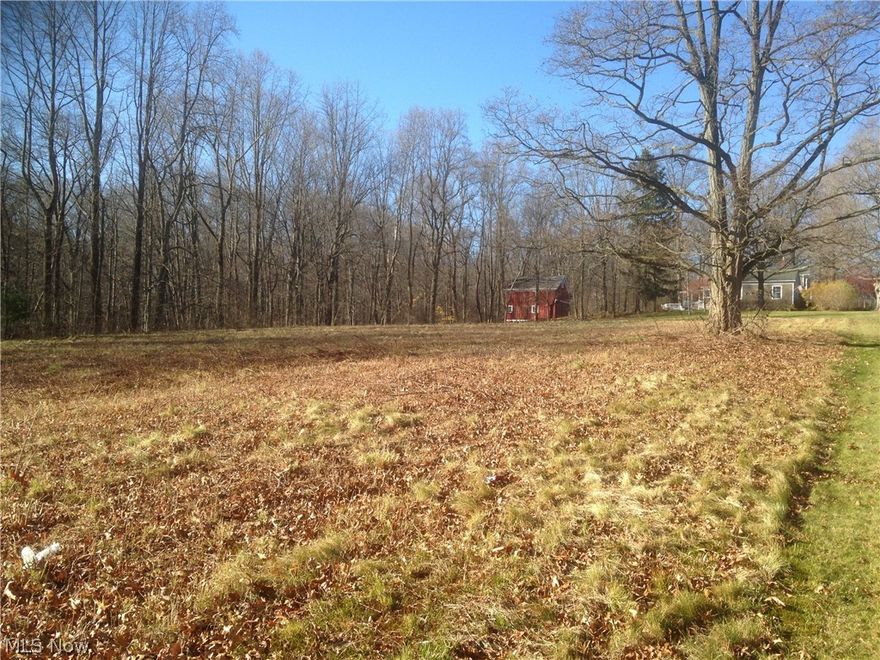 Two lots available! Looking to build a beautiful home in the heart of Hiram, just steps from Hiram College? Now is your chance. This 2 acre lot has all public utilities including water and sewer, a flat building area easily accessible from the street, and a beautiful wooded hillside view in the back.  Contact your builder today and get the process started!