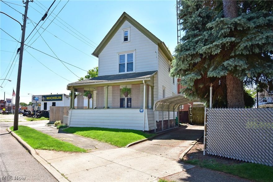 Centrally located to everything in the heart of Massillon this 3 bedroom, 1.5 bath home features a first floor bedroom, formal dining, spacious kitchen, half bath on the first floor, and nice high airy ceilings.  Some other features include vinyl replacement windows, back portion of the roof newer with asphalt shingles, updated electrical service into the home, concrete drive with carport, and an additional lot that makes for a very nice size yard with a storage shed.  Seller is leaving all the appliances and the lawn mower.  Great opportunity to have everything you need but a few furnishing and your personal belongs to get started in your new home.  Don't wait to set up your showing on this one.  Inventory is moving fast! Early-bird gets the worm!