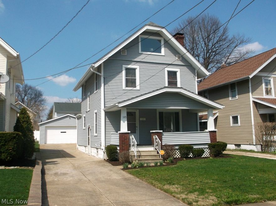 Just move right in this wonderful 3, possible 4, bedroom , including a finished attic, formal dining room, tons of natural wood work, 2 plus car garage with opener, large front porch, cental air, new roof and vinyl siding 2007, large back deck for entertaining. Eat-in kitchen and a Home Warranty.
