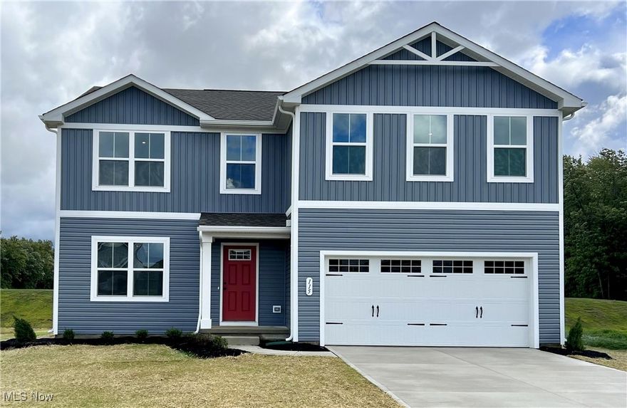 Why wait for new construction? This 2022 4 bedroom home offers thoughtful upgrades already in place, including a composite deck, fenced yard, WHOLE-HOME GENERATOR, shed, window treatments, and a finished garage. Step into the bright flex space/expansive great room, seamlessly connected to the dining area and gourmet kitchen with a large granite island—perfect for everyday living and entertaining.  The half bath is conveniently located next to the great entertainment area that features an updated LED light package.  Upstairs,  the private owner’s suite impresses with two walk-in closets and an en suite bath featuring double vanities. There are 3 additional bedrooms, a versatile loft, a laundry room, and a dual-vanity 2nd full bath. The two-car garage is finished and the basement has a 3-piece plumbing rough-in and awaits your finishing touches.  This home is a great value!!!