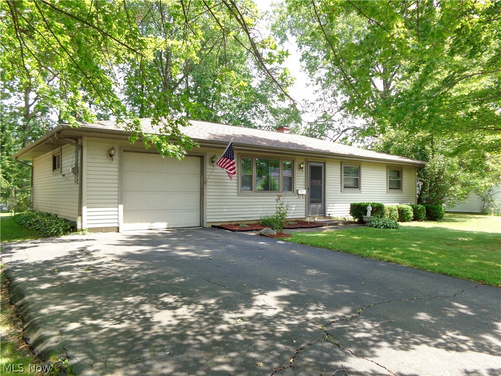 Walking Distance to Austintown Schools! This Great Ranch has a Spacious Open Floor Plan with 3 Bedrooms in their own wing along with bathroom. Huge Eat-in Kitchen with an abundance of Cabinetry and Counter Space. 1st Floor Laundry, Attached Garage, Fenced in Yard with Shed for extra storage. Windows,Roof and Furnace are all under 10 years old. THe Well cared for Home is Ready for You Now!