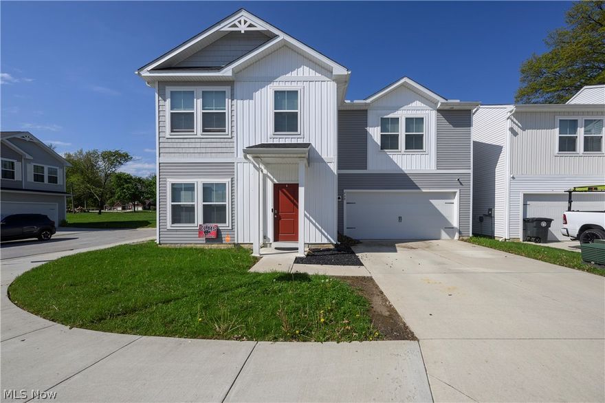 Discover this inviting two-story home nestled in Auld Farm Circle Development. Just minutes away from the Akron Zoo, and Interstate 77. This home offers the perfect blend of convenience and comfort of a newer construction home. The first floor offers an open concept kitchen and living room with easy access to the fenced in backyard. The kitchen will come fully equipped for an easy move! The second floor houses an elegant owners suite with a spacious walk-in closet and private bath. Three additional spacious bedrooms and an additional full bathroom. A convenient laundry room located on the second floor to help ease household chores. Two car attached garage. This home is located in the Akron City School District. Call today for a showing!