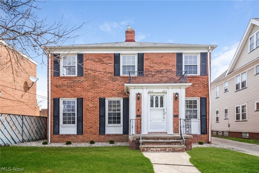 Beautiful brick duplex in the heart of Lakewood.  Nicely updated and well maintained.  Lower unit is vacant and available to view, upper unit can be viewed with accepted contract.  Photos of upper unit enclosed.