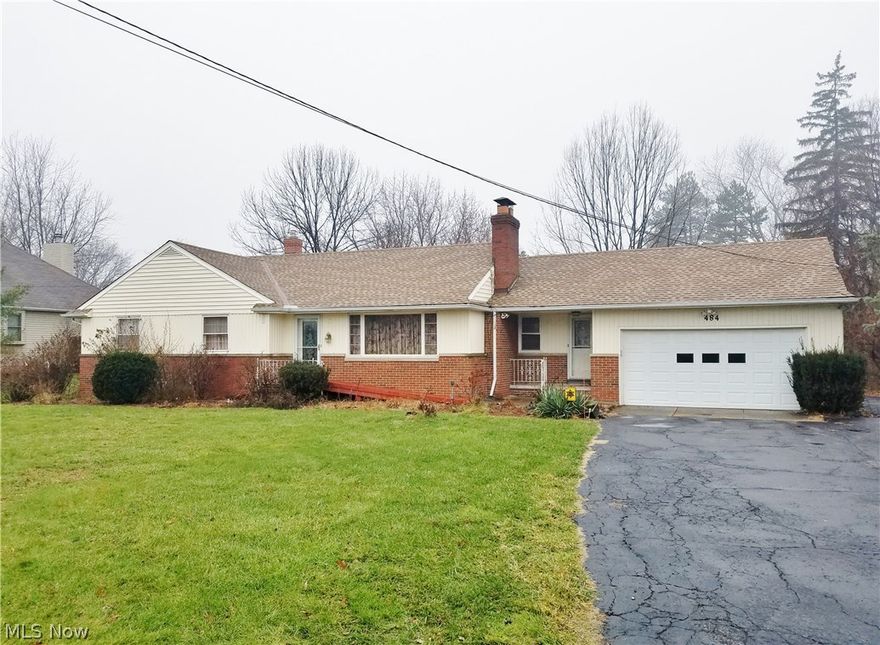 One story living at its best! Take a look at this 3 bed, 1.5 bath ranch with a large, partially finished basement; simply waiting for your family to enjoy! Young kitchen (2009) with granite counters, ceramic flooring, and Kraft Maid cabinetry; appliances remain. The 1st flr further includes a front hall half bath, a full bath with newer vanity & double sinks (2009), 3 bedrooms, Living and Dining room all with hardwood floors. An enclosed rear porch directly off the dining room looks out onto 1.3 acres of land and contains heat for year round enjoyment. The large basement boasts an additional 1900+ sq.ft including a rec room with gas fire place and utility area with tons of storage. A young Roof, Furnace, and HWT, (2009) wrap this home up in a bow! Schedule your showing today so you don't miss out.