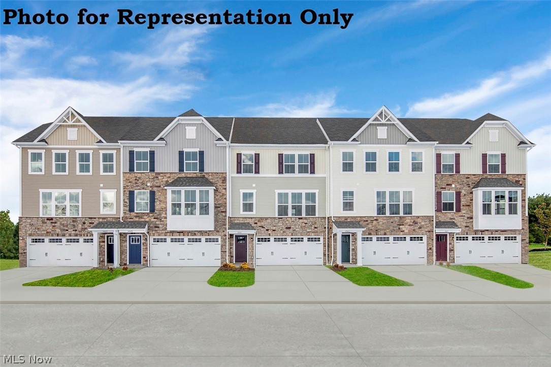 May Move -In Available! Towns at Steels Corners is all about location and convenience! This Northern Cuyahoga Falls community is right off Steels Corners Road, and one minute to Route 8. Commutes to Akron and Cleveland for work or play are made that much easier! Plus, you are moments to additional conveniences in Stow as well! The Wexford townhome floorplan with open-concept main level provides a modern multi-level layout that adds excitement to daily living! An oversized kitchen island creates the perfect command center for cocktails and snacks, meal prep, or getting a little work out of the way! Upstairs you will find 3 bedrooms and the convenient laundry area. Your owner's suite has been outfitted for luxury with a wardrobe-sized walk-in closet and dual vanity en suite bath! You’ll also love the extra storage in the lower level and 2-car garage. Holiday decorations and sporting equipment will finally be out of your way until next season.