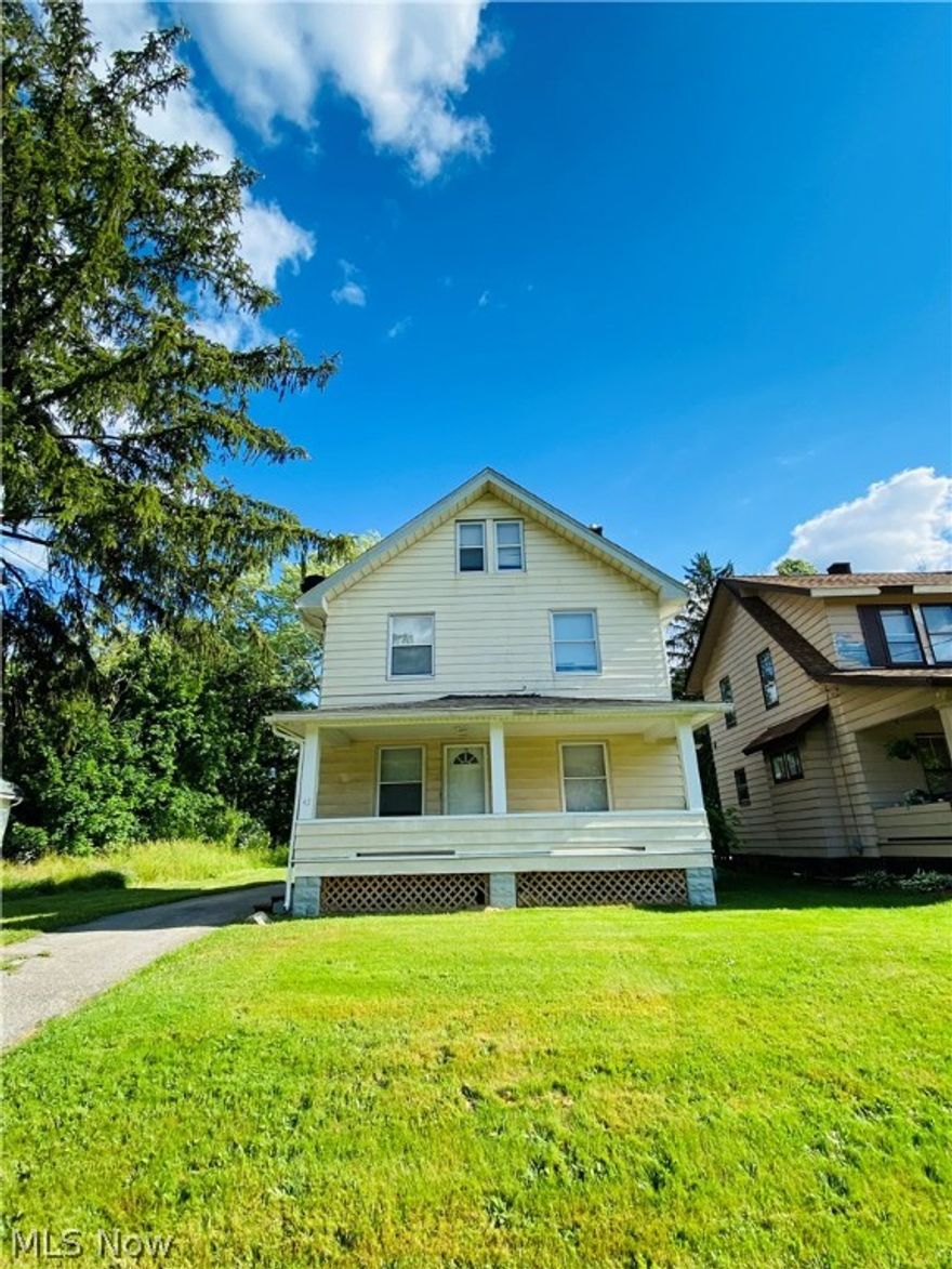 Your new home has been completely updated and ready for you to move in! You’re gonna love having your morning coffee on your huge front porch that runs the entire width of your home, has been updated with indoor outdoor carpet and ready for your rocking chairs! Moms going to love her newer cabinets and countertops in the kitchen with her very own breakfast nook(or use this nook as an extra large pantry area!) You have your own dining room with built-in bookshelves and cabinets to store your pots pans, crockpots etc. & is perfect for your Christmas dinners or Sunday meals. Your oversized living room can fit the largest of sectionals and TV's & has a wall of built-in bookshelves that gives you the original character of this beauty. The original baseboards and woodwork are in pristine condition and really makes your new house pop the second you walk in!  Your three bedrooms and bathroom are on the second floor and has newer carpet throughout w/the fourth bedroom being in the finished atti