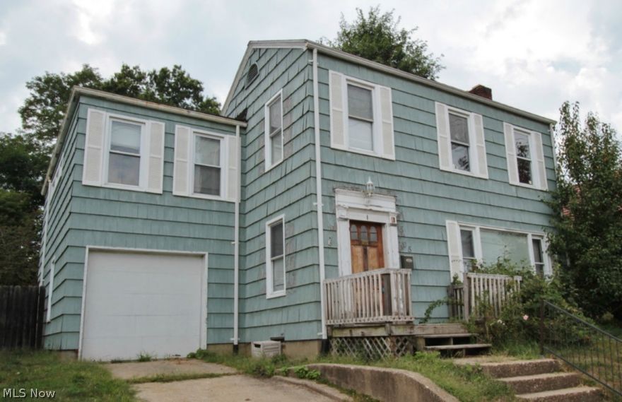 Large 4 bedroom home with an excellent opportunity for those needing a larger home, or looking to invest in a rental property. Affordable and located on a nice lot with detached garage. Wont last long- great price!