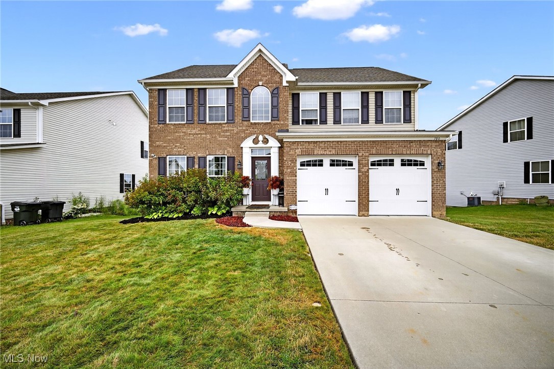 Welcome to this stunning, newer home built in 2015, nestled in the highly sought-after Villas of Bertram in beautiful Aurora, Ohio. This spacious 4-bedroom, 3.5-bath home offers approximately 3,300 square feet of thoughtfully designed living space, perfect for both everyday living and entertaining.
Step inside to find a welcoming front living room and an open-concept floor plan which leads into a gorgeous two-story family room with gas fireplace. Off the family room you will enjoy a large eat-in-kitchen featuring granite countertops, a center island, and a bright morning room that fills the space with natural light. A sliding glass door leads from the morning room to a beautiful deck—ideal for relaxing or hosting guests—with easy access to the walk-out finished basement below. The walk-out basement has an additional office or bed room and full bath providing an additional 1000+ finished square feet approximately.
Upstairs, the expansive owner’s suite offers a true retreat, complete with a glamour bath featuring dual vanities, a soaking tub, and a separate shower. Two additional bedrooms provide plenty of space for family, guests, or a home office.
This beautifully maintained home combines modern comfort with timeless style—all in a desirable community with convenient access to parks, top ranked schools, shopping, and more. Don’t miss your chance to own this exceptional home in Aurora!