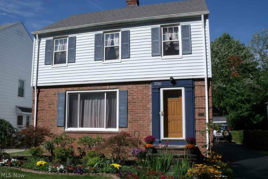 Location! Location! Location! Close to John Carroll, University Circle, Cleveland Clinic and I-271. Traditional Heights colonial welcomes you with a beautifully landscaped front yard. Improvements include vinyl replacement windows, vinyl siding, newer roof, glass block windows, steel entry doors, and remodeled kitchen with all major appliances. Updated bathrooms. Bonus rooms on first and second great for office or study space. Finished lower level rec room. Security system. Seasonal lawn care included in rent. Washer and dryer provided.