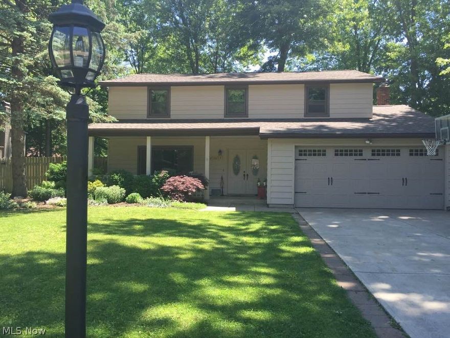 Updated 4 Bedroom 3 Bath Colonial with a Park-Like Setting on a quiet street with a Cul-De-Sac. This Home Features Freshly Painted Exterior and Neutral Decor Throughout. New Ceramic tile for most of the first floor, with Beautiful Stained-Glass Double Doors,a Updated Baths and Kitchen, Natural Woodwork and a HUGE Master Bedroom with a Sitting Room, Walk-In Closet and Full Bath! New roof in the past 2 years. And you will Save a Bundle with the Fireplace Insert that will Heat your First Floor Very Nicely. Efficient Radiant Heat with Digital Controls in Every Room and Newer Larmco Windows and Sliding Door (Triple-Paned, Gas-Filled with Reflective Tint) Lifetime Warranty Transfers to New Owners. (You'll be Amazed by the Extremely Low Utilities) Equipped with a Security System that Features Motion Detectors and Service Directly to your Cell Phone. No Need to take the Kids to the Park with a Backyard Like This, Treehouse, Secluded Outdoors. Kitchen Appliances Stay! Eat in Kitchen Area. This