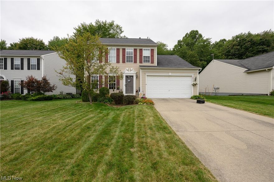 Welcome home to 688 Whippoorwill Lane! Original owners of this 3 bedroom, 2 1/2 bath colonial on a cul-de-sac. 1st Floor features 9' ceilings, 1st floor laundry, cherry kitchen with stainless steel appliances opens to the Great Room and formal dining room. Attached 2 car garage. Upstairs you will find a large Master Suite with walk-in closet, mater bath with garden tub and stand alone shower and double sinks. 2 More ample size bedrooms and a full bath. Deck with private backyard. All new carpet on the 2nd floor in Sept. 2023. Dishwasher only 4 months old. New HWT Oct. 2023. Full unfinished basement waiting for you to finish or use as storage. Pre-approved buyers only please!