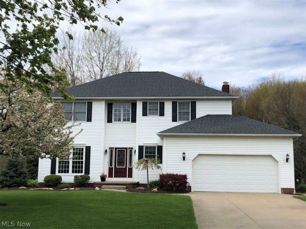 You won’t want to miss out on this awesome custom-built colonial that backs up to the 40+ acre nature preserve w/walking trail. There is a park, 2 lakes & playground. There is a multi-level deck w/gazebo making this a fabulous place to relax outdoors. Upon entering the 2-story foyer graced w/hardwood flooring & turned staircase leading to the second floor you will notice the beauty in this home. 9-foot ceilings on the first floor. The family room w/gas fireplace opens to the spacious kitchen that boasts a center island, hardwood flooring, range, refrigerator, microwave & dishwasher. The kitchen sink offers a window that overlooks the deep backyard that extends into the woods. There is a formal dining room w/hardwood flooring located off the kitchen & opens to a formal living room. There is a first-floor laundry room complete w/washer & dryer that leads to the 2-car attached garage. The ceilings in the family room & dining room are wired for speakers as well as the deck area. The owner’