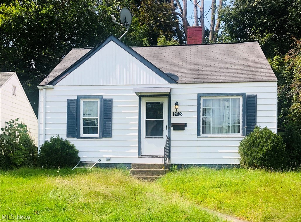 Bank Owned 2 bedroom Bungalow. Investor special! One floor living with bonus room. 1 car detached garage. Full unfinished basement w/ glass block windows. Needs some TLC!