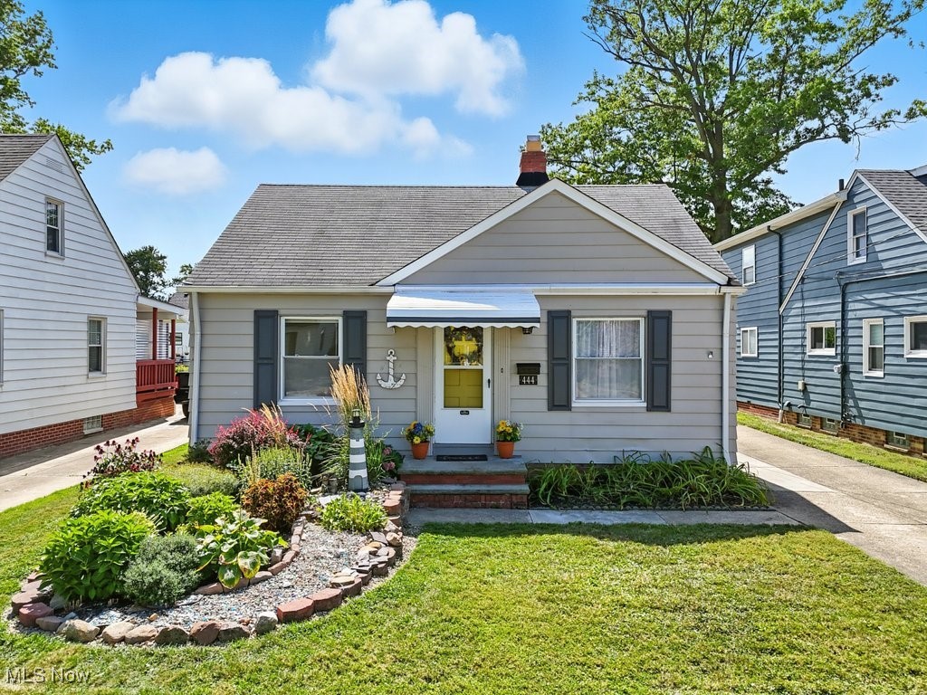 It’s not always about size or flash—sometimes the most lovable homes are the ones that feel instantly approachable, like your favorite pair of jeans that just fits. In the heart of Willowick this cozy two-bedroom ranch is exactly that: charming cottage-living on the outside, functional one-floor living on the inside. Step inside to find a spacious living room with hardwood floors designed for entertaining, a kitchen perfect for Sunday pancakes, and two comfortable bedrooms that share a roomy full bath. Downstairs, the full basement gives you options galore—laundry, of course, and space to expand into a second family room, craft area, or keep it simple with storage and gaming. Outside, perennial gardens add a burst of color with easy maintenance, while the one-car garage and covered carport can double as the cutest coffee-sipping patio. The manageable yard is private yet practical, with plenty of space for summer evenings under string lights. And the location? Just a short ride to Manry Park with bocce, permanent corn hole boards, pickleball courts, picnic and grilling spots, playground, pavilion, plus football and baseball fields. You’ll love the small-town Americana feel while being minutes from Lake Erie, downtown Cleveland, Willoughby, or Mentor. Recent updates mean peace of mind: new sewer line with full POS compliance (a $17K seller investment), HVAC system 2017, updated electrical, new attic insulation, and major tree removal. Welcome home to this condo alternative, this cottage cutie ready for its next chapter.