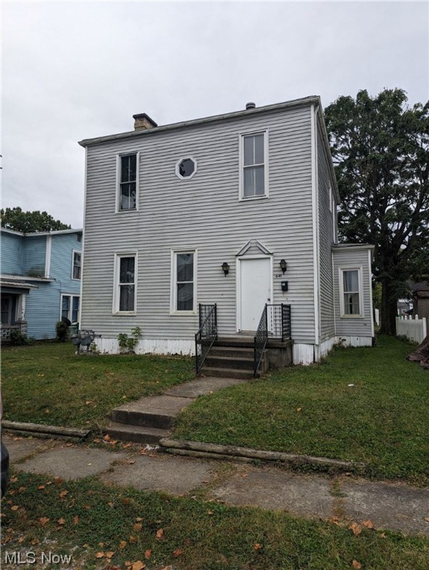 Great Investment property in this duplex with vinyl siding , level lot, and garage. There are 2 apartments that have rented for $ 475 each. There are 2 furnaces and 2 hot water heaters- The tenants paid all utilities accept the water bill. The owner has the garage rented for $ 100 a month. Call today to view this property in Coshocton.