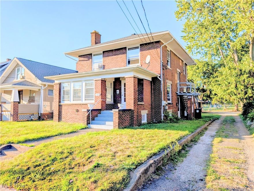 Don’t miss this solid investment opportunity! This all-brick duplex is quality constructed and full of potential. Whether you’re a savvy investor or a future owner-occupant, this property has much to offer.

Consider living in one unit and renting the other—a smart way to build equity while offsetting your mortgage! With a remarkable rental history (just 9 different tenants in the past 34 years) and a long-term owner who has taken pride in ownership and kept up with maintenance, this home shows care and consistency throughout the years.

Notable Features & Updates:

Beautiful original hardwood flooring throughout both units

Newer kitchen appliances that convey

Separate electric and gas meters for tenant convenience and reduced owner expenses

Upstairs unit currently rented below market, offering room for increased cash flow

Two-car detached garage with new motion security light

New upgrades throughout both units, including:

Fresh paint 

New toilets (up & down)

New kitchen and bathroom faucets (up & down)

New bathroom vanity and sink (upstairs)

New kitchen and bathroom flooring (up & down)

New ceiling fans in living rooms, bedrooms, and kitchens (up & down), professionally installed

New bathroom exhaust fans

Many new electric outlet plugs

New bathroom plumbing and shower faucet (downstairs)

New boiler motor

This duplex is attractive both as a turnkey rental property and as a home with built-in income potential. Schedule your showing today and see why this all-brick gem near the Football Hall of Fame and Malone University could be the right move for you!