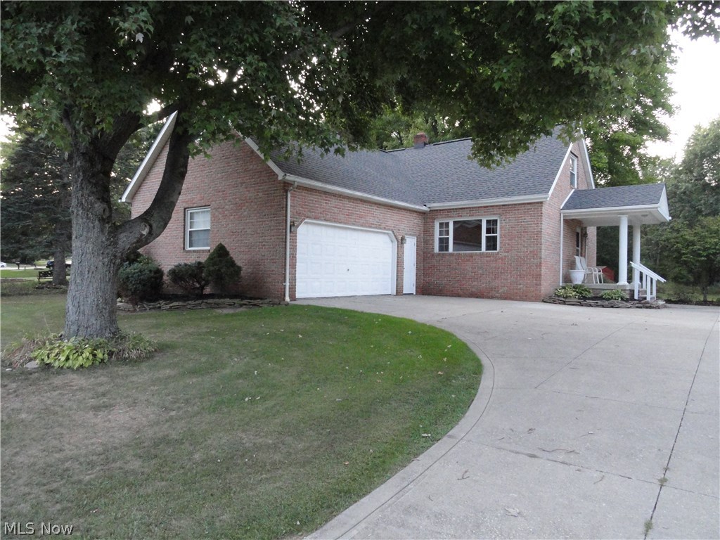 Charming Tallmadge Cape sitting on 1 acre adjacent to Maca Park! Spacious eat-in kitchen with beautiful oak cabinets, newer stainless appliances, tile floor and sliders to overlook the expansive acre lot. Living room opens to kitchen plus has big picture window welcoming the sun light. 2 bedrooms on main level with updated 1/2 bath. 2 bedrooms on 2nd level which includes a full guest bath and a fabulous master suite with a temperature controlled gas fireplace, skylights and a glamour master bath with jetted tub, dual sinks and separate shower. Lower level with two finished rooms plus unfinished side for laundry & storage. Roof replaced in 2012. Oversized custom shed. This home has been owned and lovingly maintained by the same family for over 30 years.