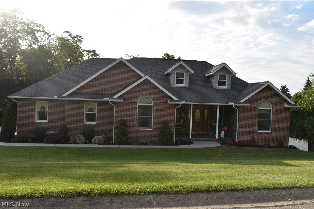 Just wait till you take a look at this exquisite home, you will think your at a Marriott resort. Outstanding Ponzaini landscaping around inground pool and yard. Huge frontage allowing for a large side yard and back yard. Neat as a pen and ready to move in. Great one story ranch with open floor plan and 2913 total sq. ft. The home offers 4 bedrooms, 3 full baths, a rec room with gas log fireplace, and an exercise room. It also has geothermal heat. 2 car attached garage and 1 car garage in the basement. Nice rear deck and shed