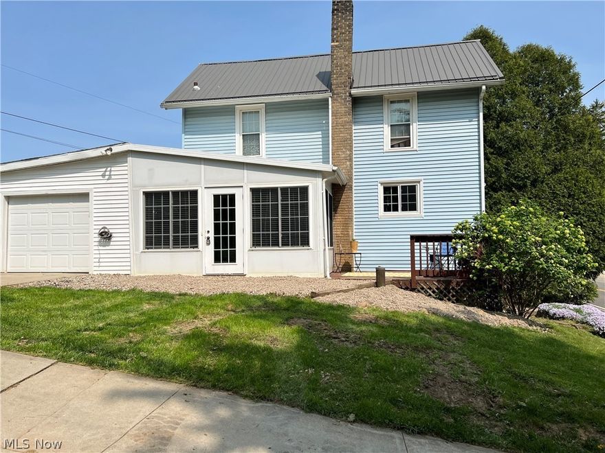 Are you looking for that home in the country, but still close to everything?  Well then you do not need to look any further.  This fabulous century home in highly sought after Sandy Valley school district gives you all the updated amenities you need, but still lots of that old world charm.  The large, fully applianced eat-in kitchen was updated in 2011 and has loads of cabinet and counter space.  The full bath on the first floor as well as a first floor laundry is everyone's dream no matter what age.  There is an enclosed patio/mudroom at one end and the huge living room leads into the sun room at the other end of the home.  Upstairs is the master and it's ensuite as well as two generously sized bedrooms.  Many updates over the past 11 years as well as a new stove and water softener since 2020.  Come see for yourself before it is​​‌​​​​‌​‌​​​‌‌​​​‌‌‌​​‌​​‌‌​​​​ gone.