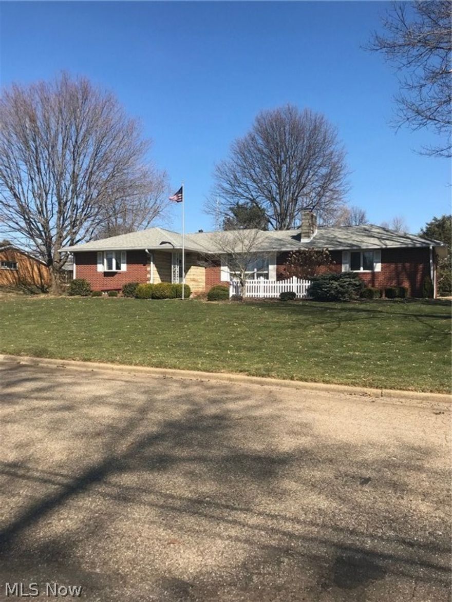 Well maintained and spacious brick ranch in NE Massillon - Same owner for past 25 years with many big ticket updates including electric (2017), furnace and A/C in (2014), hot water tank(2017) - glass block windows and roof appx 10 yrs. - 2 fireplaces (gas logs in LR & Wood in lower level)
Believe there is hardwood floors throughout most of main floor. Hurry!