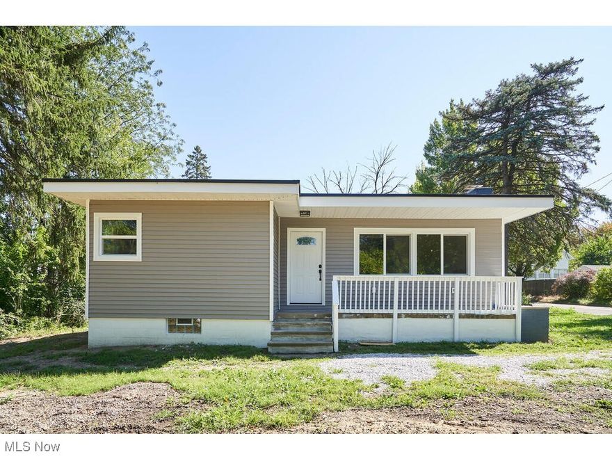 Mid-Century Contemporary and Better Than NEW CONSTRUCTION! If you are looking for an Open Floorplan and a home that is updated and modern, THIS is the home to see! Updates include NEW ROOF, NEW FURNACE, NEW HOT WATER TANK, NEW CENTRAL Air Conditioning UNIT, Exterior Siding and Paint, NEW porches and railings, NEW electrical panel, service, and wiring, NEW plumbing, NEW light fixtures, switch plates and outlet covers, NEW KITCHEN, NEW BATHROOM, NEW flooring throughout, NEW kitchen cabinets, drawers, countertops, sink, faucet, and appliances, NEW Bathroom vanity, sink, faucets, toilet, bathroom mirror, tub, and shower, new exterior and interior lighting and MORE! Seller willing to consider including a garage-in-a-day with a price acceptable to the Seller. Contact Agent for details. Buyer responsible for checking with city regarding required building code for garage, including required minimum setback.