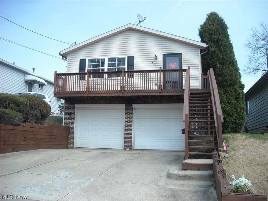 Very nice three bedroom, two full bath ranch.  Spacious living room with vaulted ceiling and newer carpet.  Sharp eat-in kitchen with oak cabinet.  Convenient first floor laundry room.  Master bedroom has large walk-in closet and full bath.  Additional square footage in finished recreation room in lower level with new carpet.  Two car garage, wood deck and fenced backyard.  Close to schools.  Home Warranty is provided by seller.